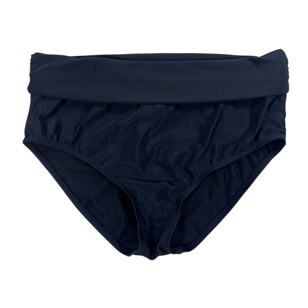 Swimsuits For All Black Bikini Bottom, size 14